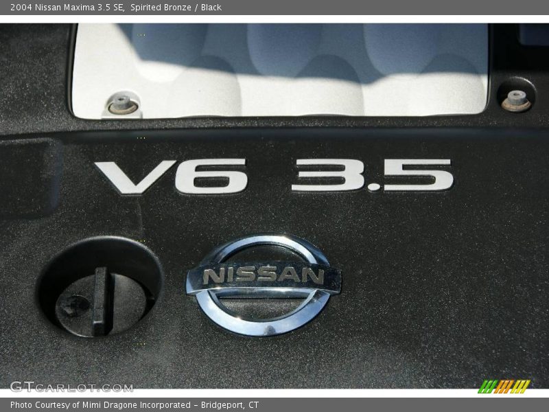 Spirited Bronze / Black 2004 Nissan Maxima 3.5 SE