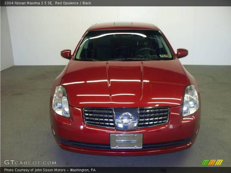 Red Opulence / Black 2004 Nissan Maxima 3.5 SE