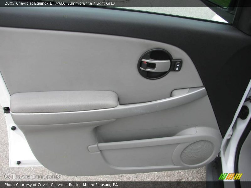 Summit White / Light Gray 2005 Chevrolet Equinox LT AWD