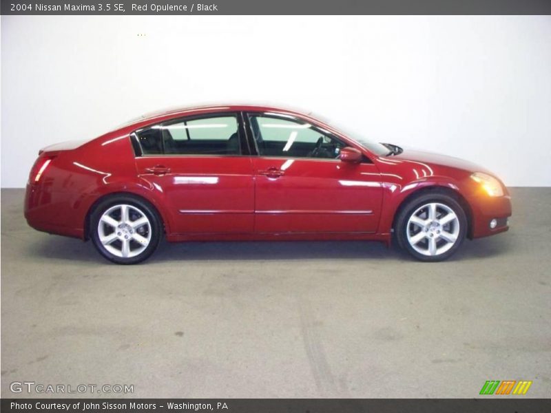 Red Opulence / Black 2004 Nissan Maxima 3.5 SE