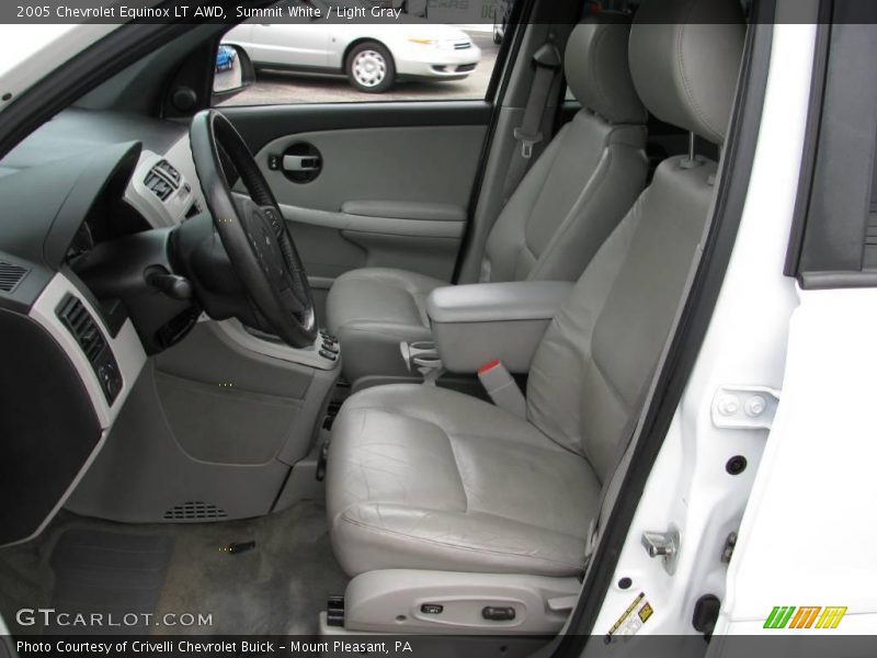 Summit White / Light Gray 2005 Chevrolet Equinox LT AWD