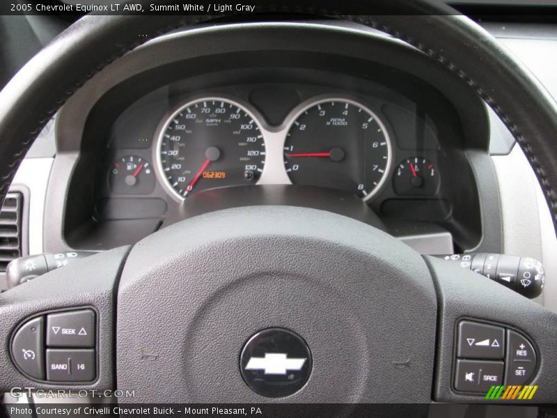 Summit White / Light Gray 2005 Chevrolet Equinox LT AWD