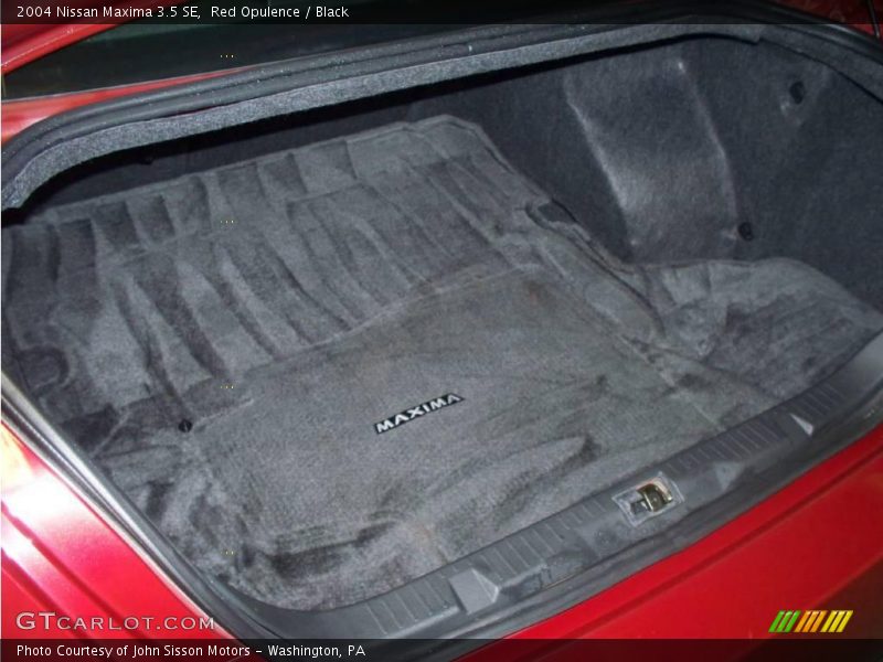 Red Opulence / Black 2004 Nissan Maxima 3.5 SE