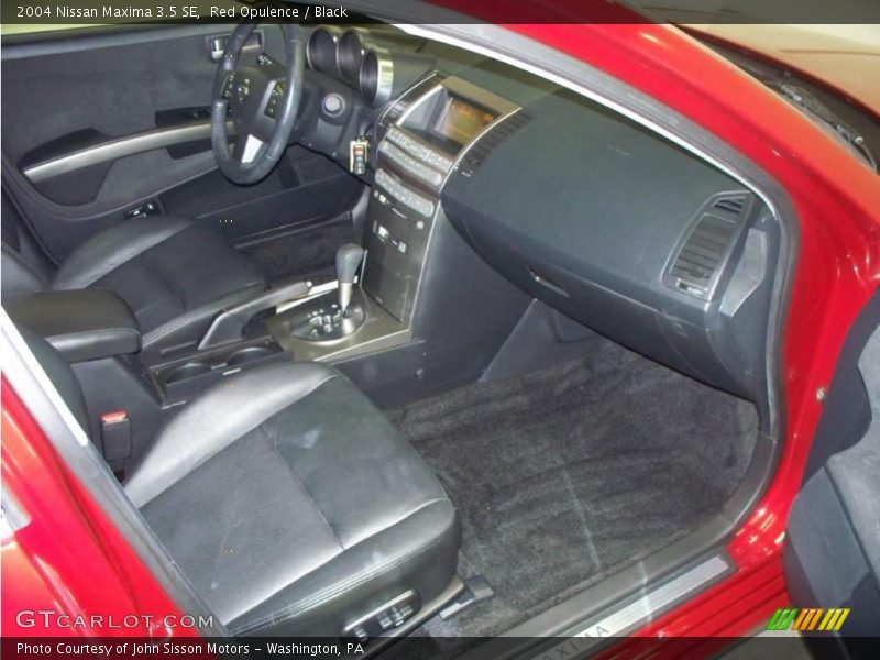 Red Opulence / Black 2004 Nissan Maxima 3.5 SE