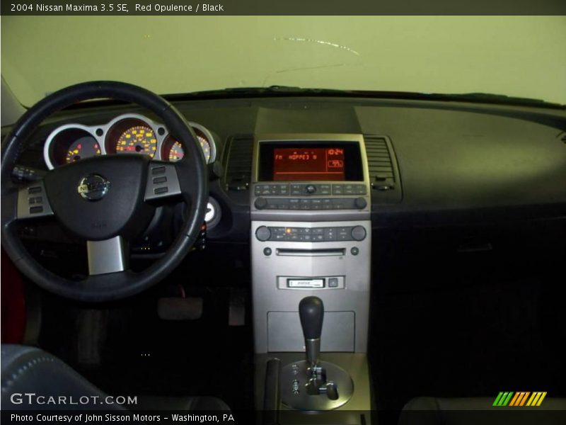 Red Opulence / Black 2004 Nissan Maxima 3.5 SE