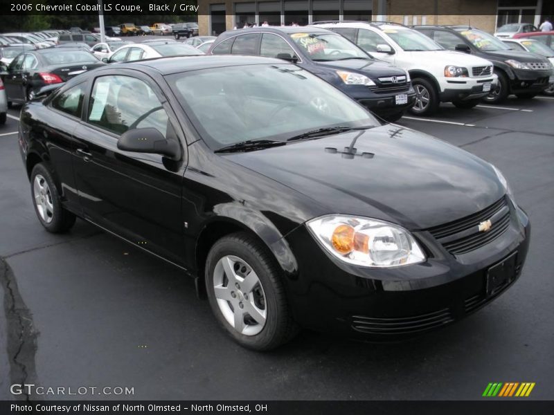 Black / Gray 2006 Chevrolet Cobalt LS Coupe