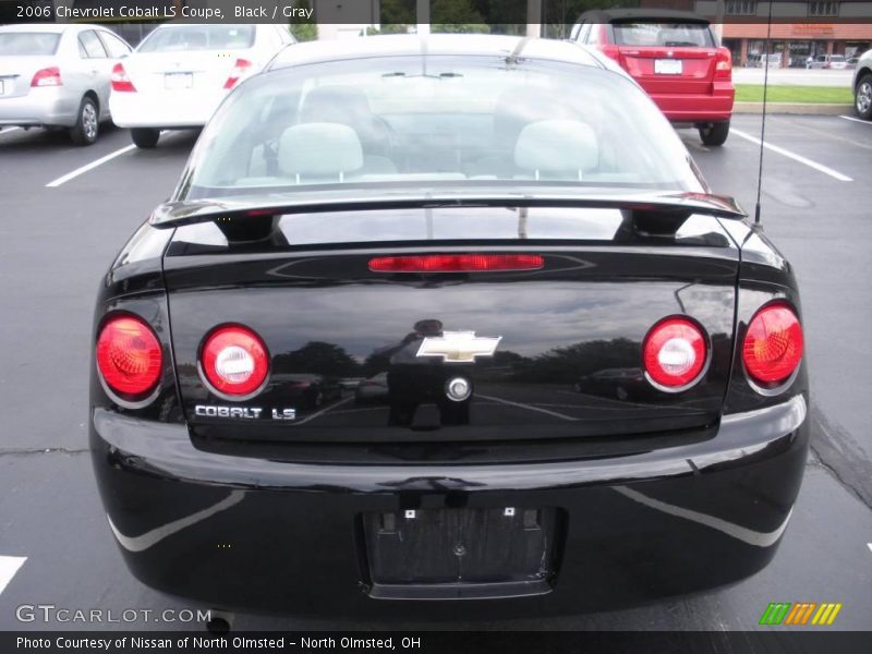 Black / Gray 2006 Chevrolet Cobalt LS Coupe