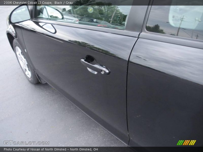 Black / Gray 2006 Chevrolet Cobalt LS Coupe