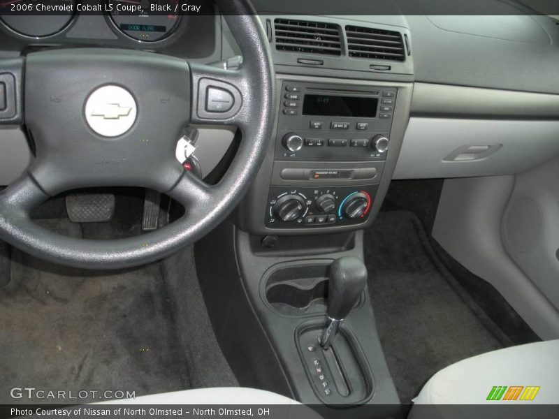 Black / Gray 2006 Chevrolet Cobalt LS Coupe