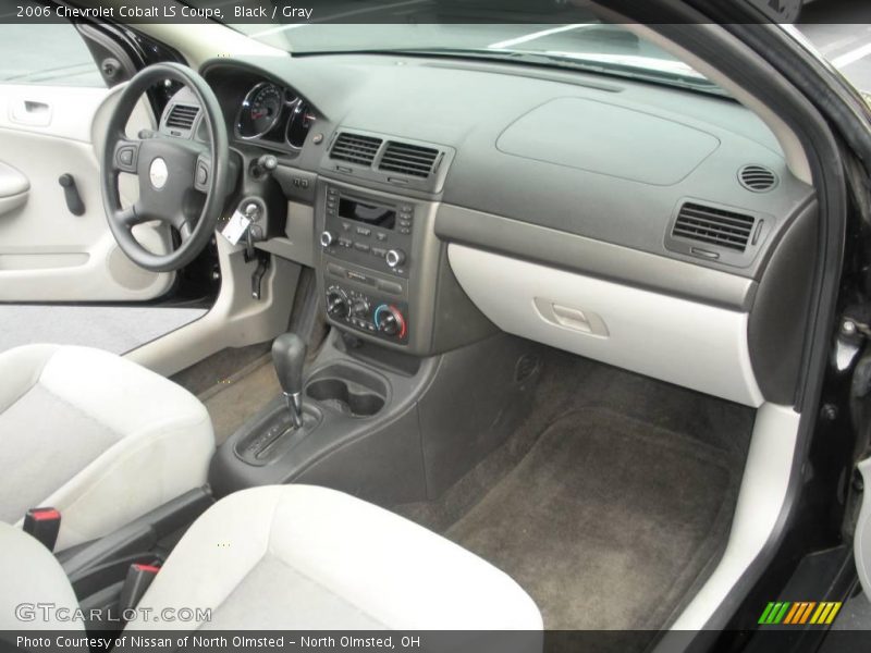 Black / Gray 2006 Chevrolet Cobalt LS Coupe