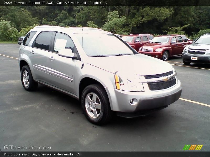 Galaxy Silver Metallic / Light Gray 2006 Chevrolet Equinox LT AWD