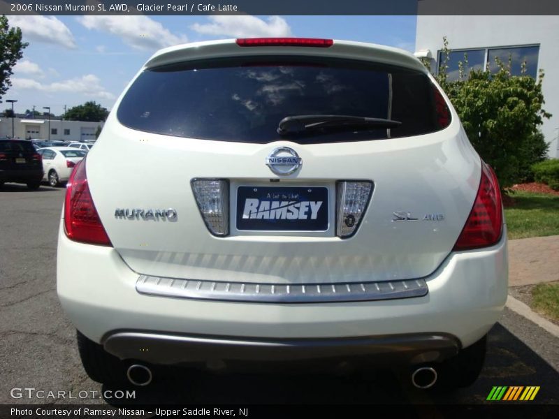 Glacier Pearl / Cafe Latte 2006 Nissan Murano SL AWD