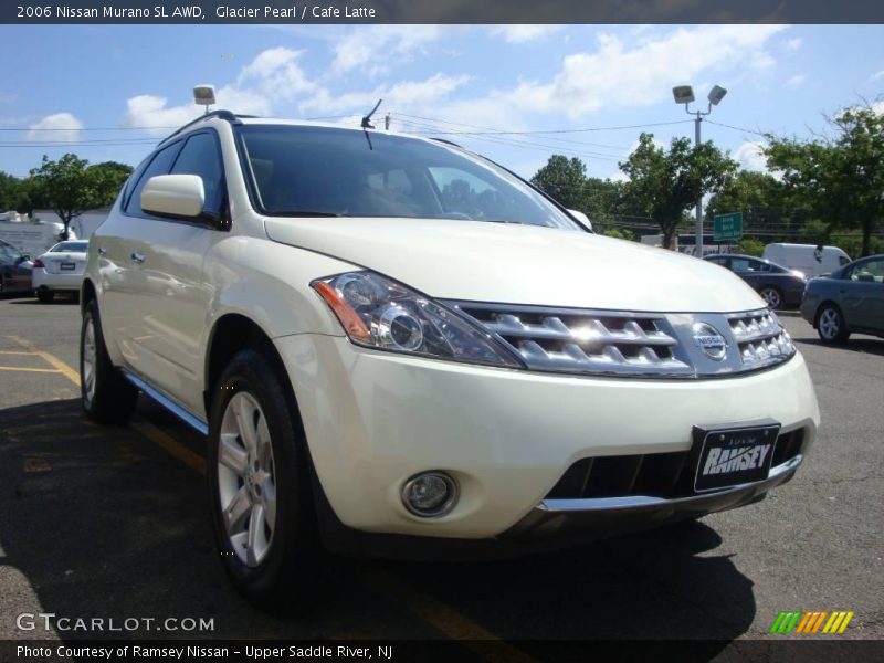 Glacier Pearl / Cafe Latte 2006 Nissan Murano SL AWD