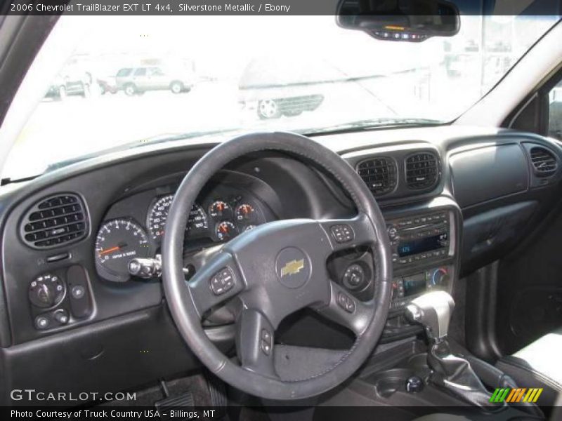 Silverstone Metallic / Ebony 2006 Chevrolet TrailBlazer EXT LT 4x4
