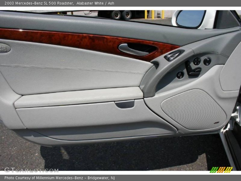 Alabaster White / Ash 2003 Mercedes-Benz SL 500 Roadster