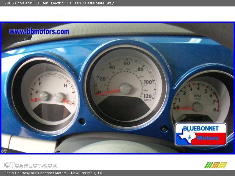 Electric Blue Pearl / Pastel Slate Gray 2006 Chrysler PT Cruiser