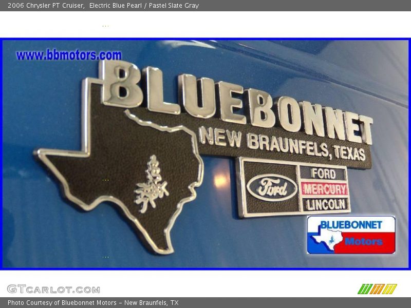 Electric Blue Pearl / Pastel Slate Gray 2006 Chrysler PT Cruiser