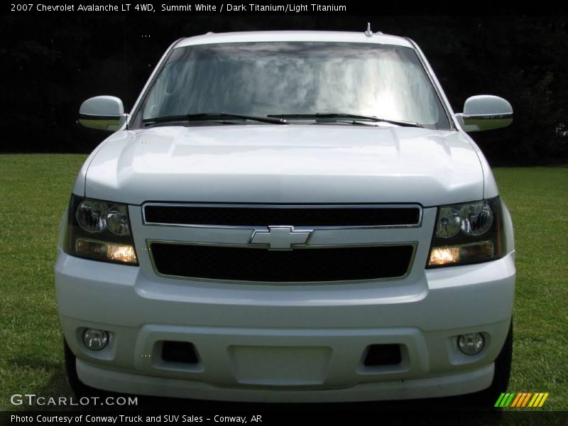 Summit White / Dark Titanium/Light Titanium 2007 Chevrolet Avalanche LT 4WD