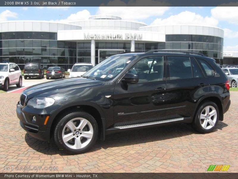 Jet Black / Tobacco 2008 BMW X5 3.0si