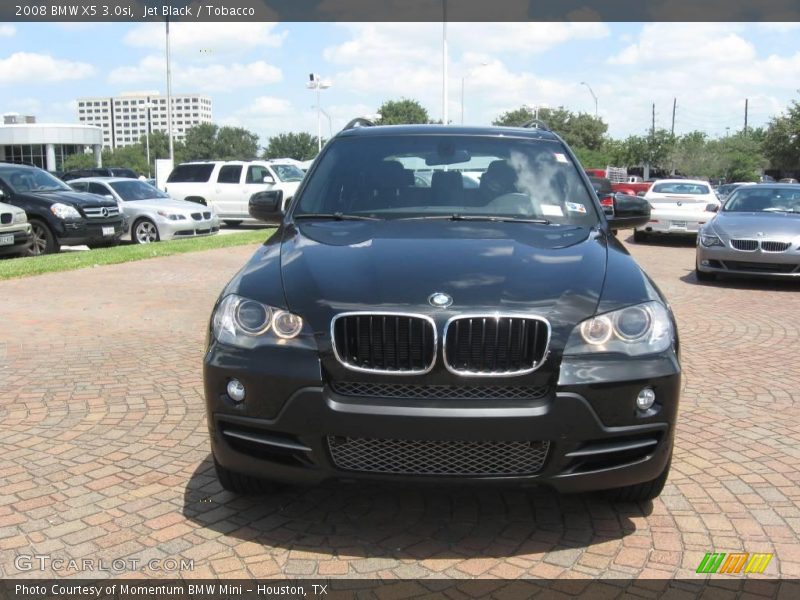 Jet Black / Tobacco 2008 BMW X5 3.0si