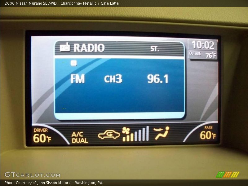 Chardonnay Metallic / Cafe Latte 2006 Nissan Murano SL AWD