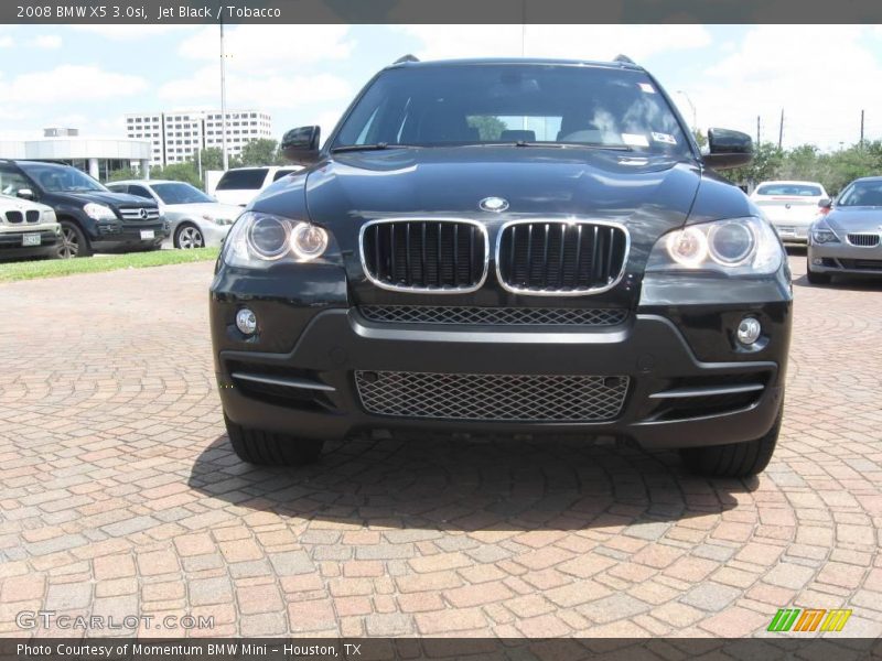Jet Black / Tobacco 2008 BMW X5 3.0si