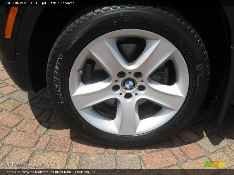 Jet Black / Tobacco 2008 BMW X5 3.0si