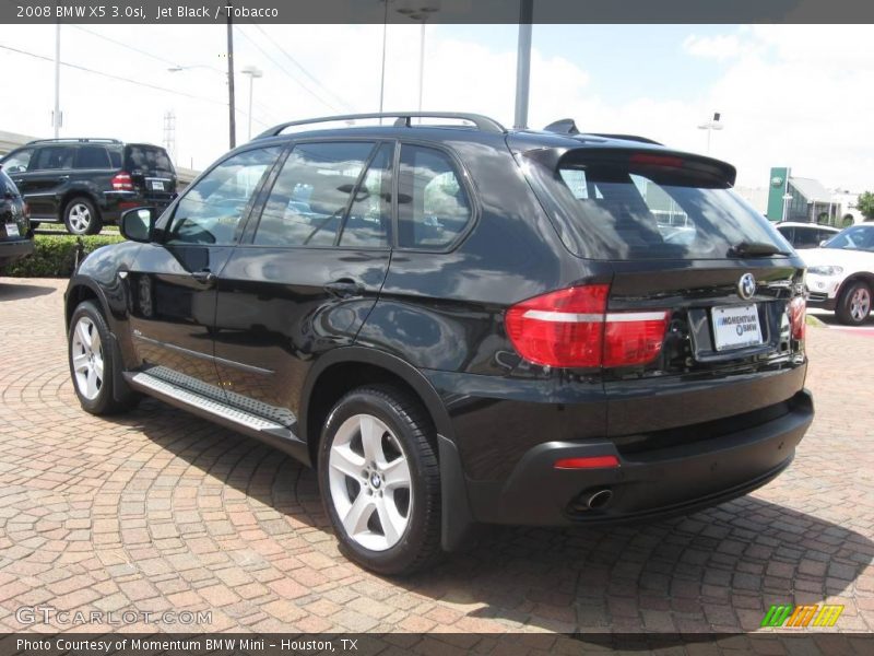 Jet Black / Tobacco 2008 BMW X5 3.0si