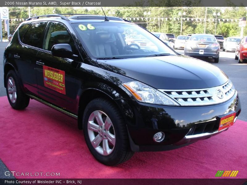 Super Black / Charcoal 2006 Nissan Murano SL AWD