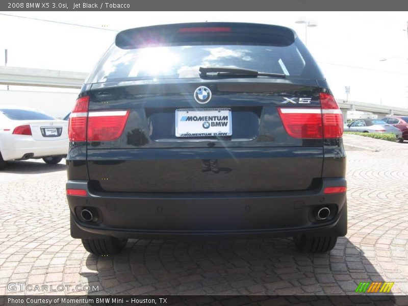 Jet Black / Tobacco 2008 BMW X5 3.0si