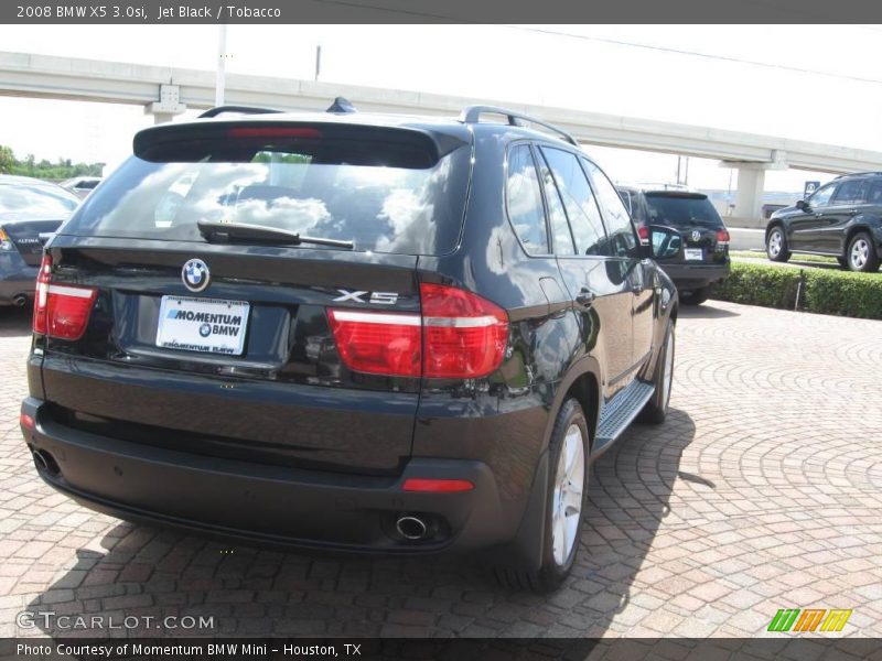 Jet Black / Tobacco 2008 BMW X5 3.0si
