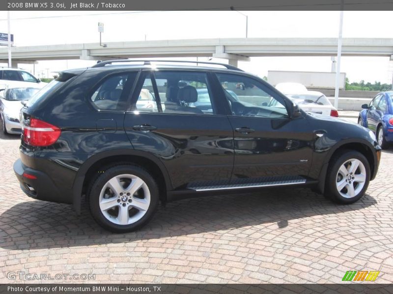 Jet Black / Tobacco 2008 BMW X5 3.0si