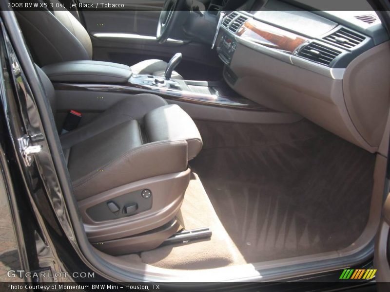 Jet Black / Tobacco 2008 BMW X5 3.0si