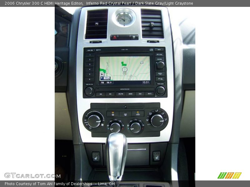 Inferno Red Crystal Pearl / Dark Slate Gray/Light Graystone 2006 Chrysler 300 C HEMI Heritage Editon