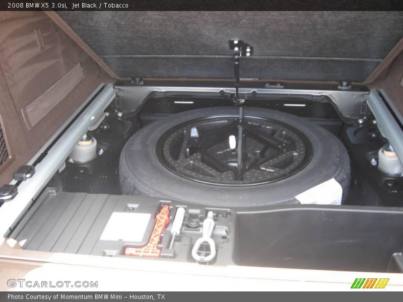 Jet Black / Tobacco 2008 BMW X5 3.0si