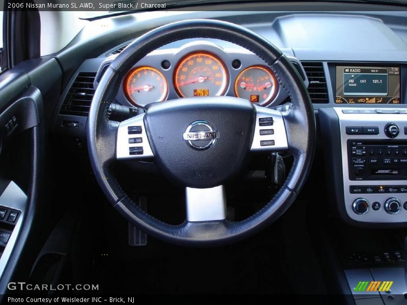 Super Black / Charcoal 2006 Nissan Murano SL AWD