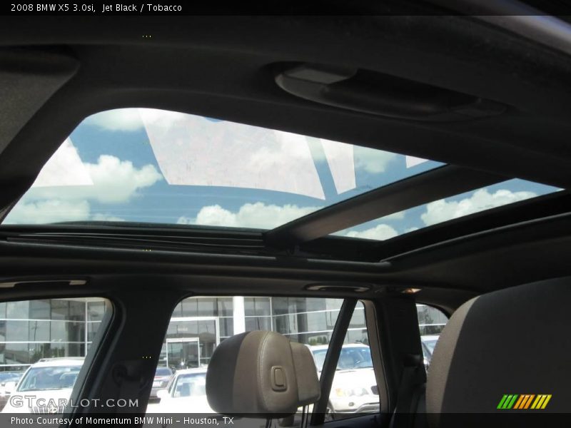 Jet Black / Tobacco 2008 BMW X5 3.0si