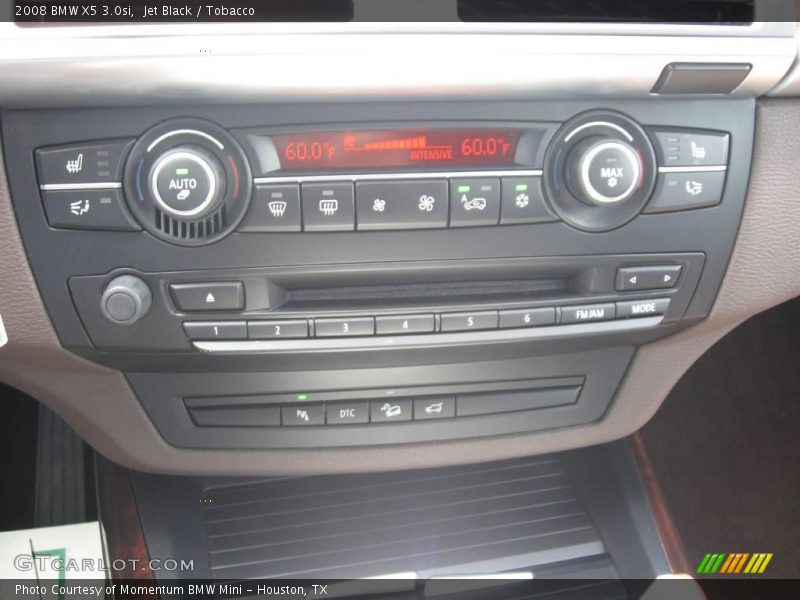 Jet Black / Tobacco 2008 BMW X5 3.0si