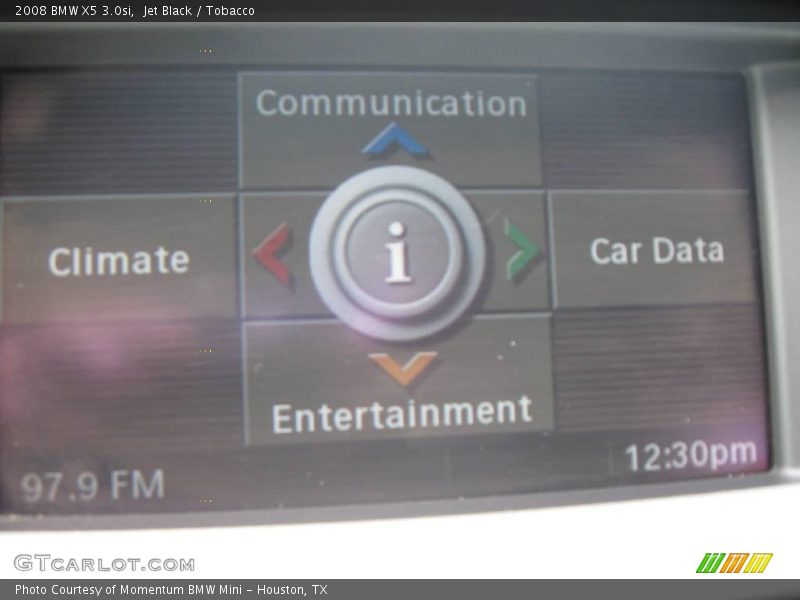 Jet Black / Tobacco 2008 BMW X5 3.0si