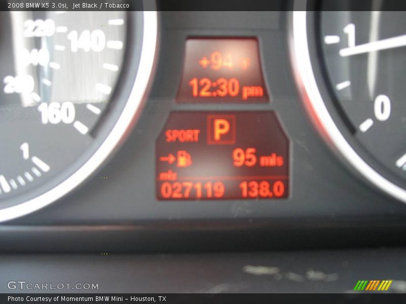 Jet Black / Tobacco 2008 BMW X5 3.0si