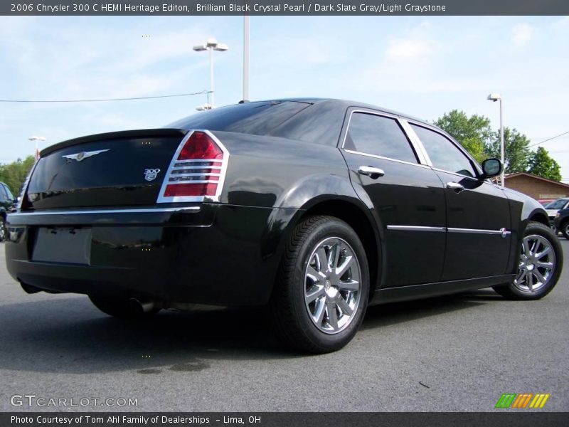 Brilliant Black Crystal Pearl / Dark Slate Gray/Light Graystone 2006 Chrysler 300 C HEMI Heritage Editon