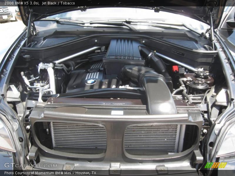 Jet Black / Tobacco 2008 BMW X5 3.0si