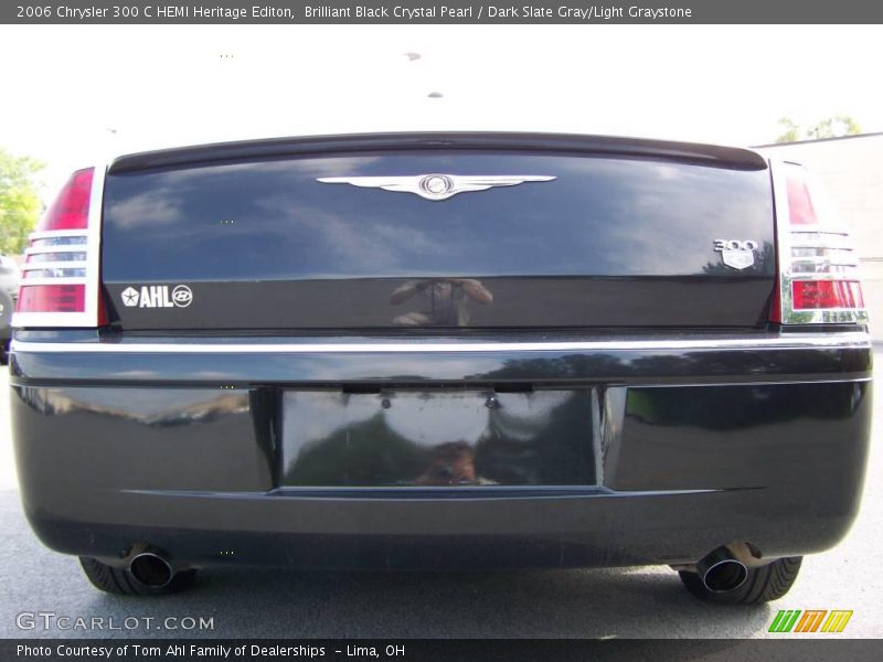 Brilliant Black Crystal Pearl / Dark Slate Gray/Light Graystone 2006 Chrysler 300 C HEMI Heritage Editon