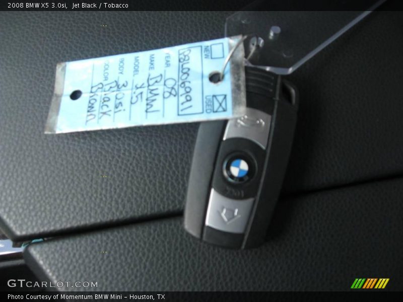 Jet Black / Tobacco 2008 BMW X5 3.0si