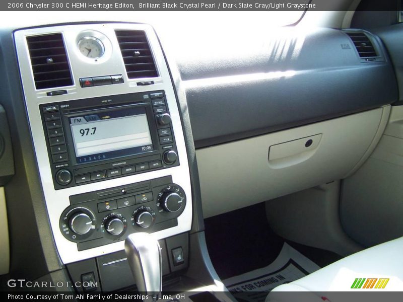 Brilliant Black Crystal Pearl / Dark Slate Gray/Light Graystone 2006 Chrysler 300 C HEMI Heritage Editon