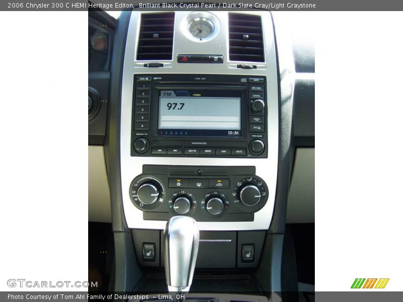Brilliant Black Crystal Pearl / Dark Slate Gray/Light Graystone 2006 Chrysler 300 C HEMI Heritage Editon