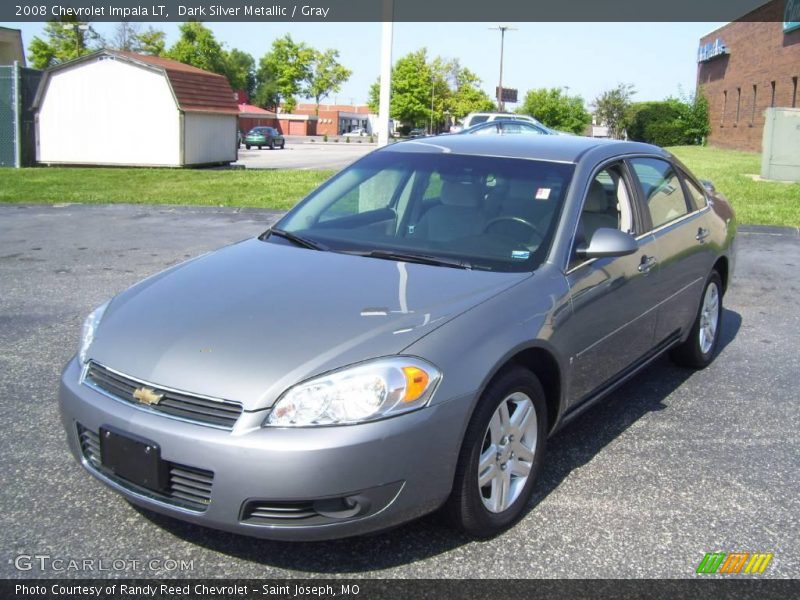 Dark Silver Metallic / Gray 2008 Chevrolet Impala LT