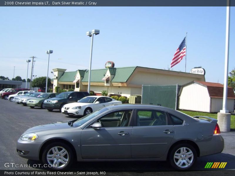 Dark Silver Metallic / Gray 2008 Chevrolet Impala LT