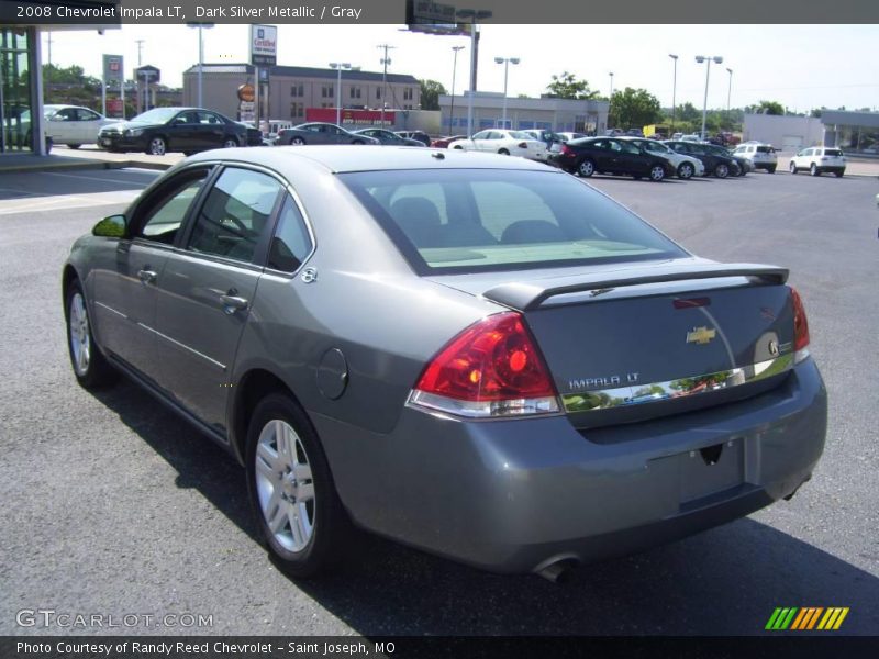 Dark Silver Metallic / Gray 2008 Chevrolet Impala LT