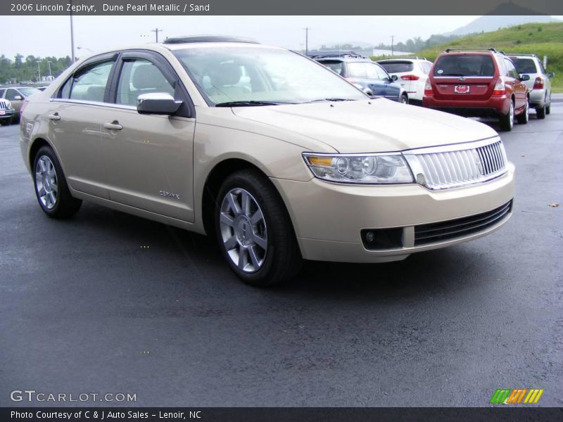 Dune Pearl Metallic / Sand 2006 Lincoln Zephyr